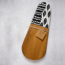 Load image into Gallery viewer, Mini Teak Charcuterie Board - Monochrome