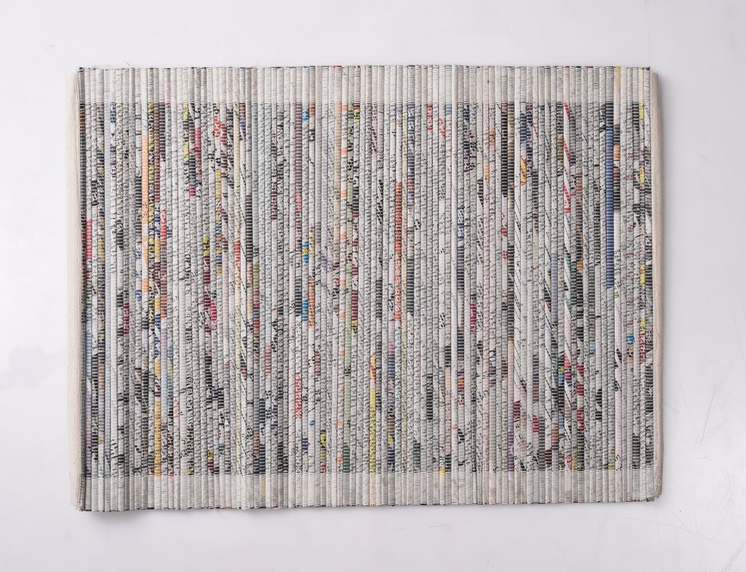 Newspaper Woven Placemat